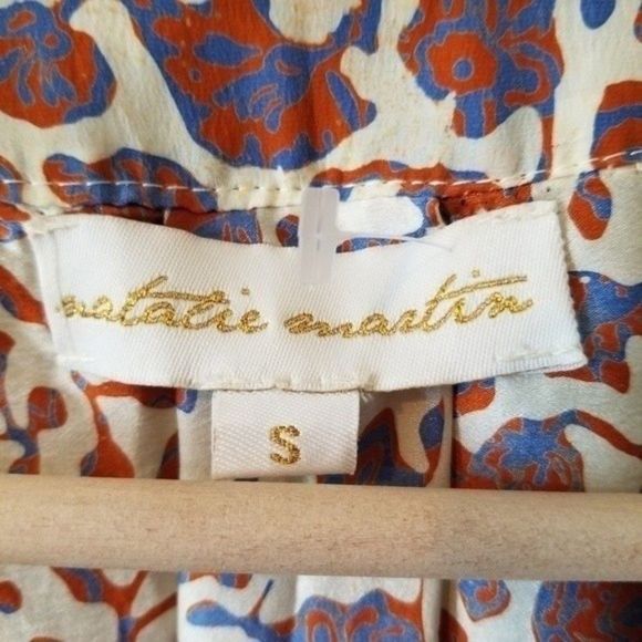 Natalie Martin x GOOP Fiore Silk Vintage Flowers Midi Dress worn by Rihanna - Picture 6 of 16